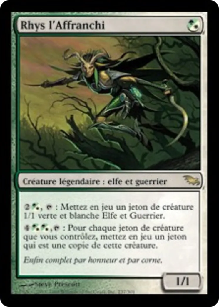 Rhys l'Affranchi — Shadowmoor — Magic: The Gathering