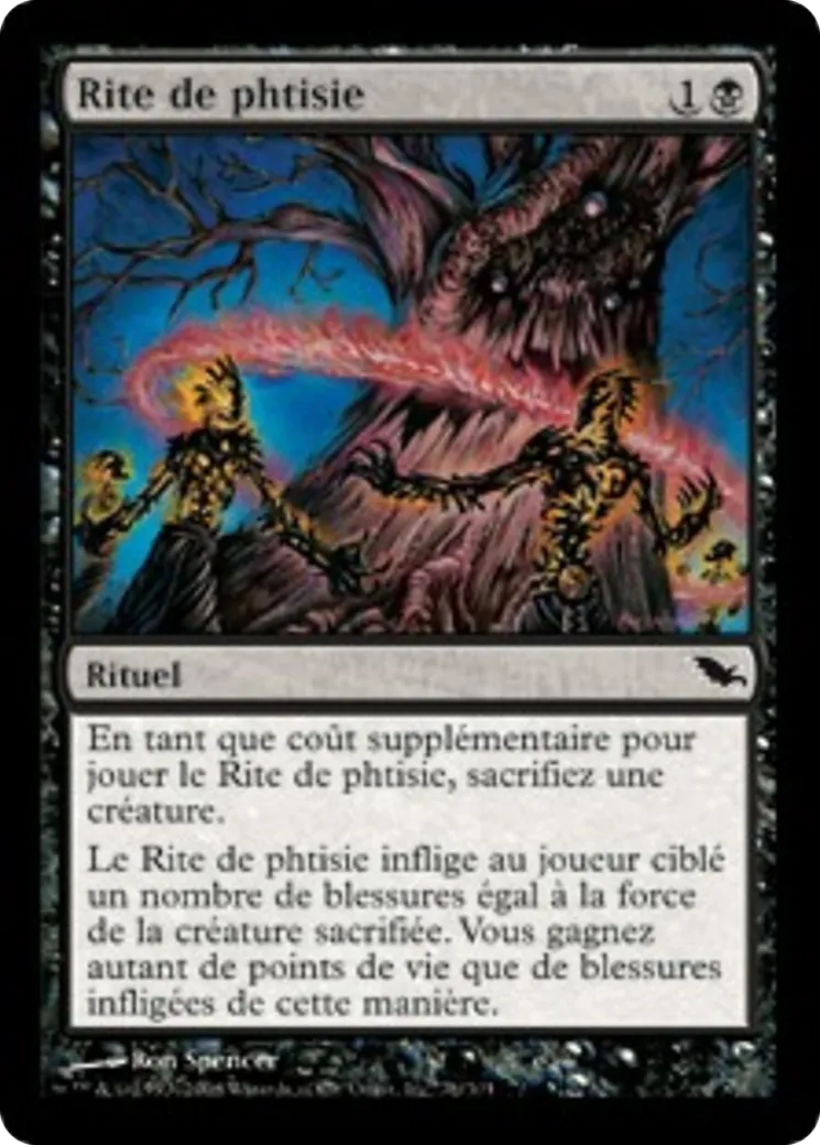 Rite de phtisie — Shadowmoor — Magic: The Gathering