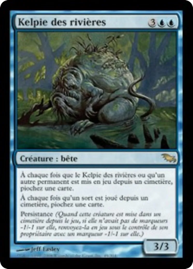 Kelpie des rivières — Shadowmoor — Magic: The Gathering