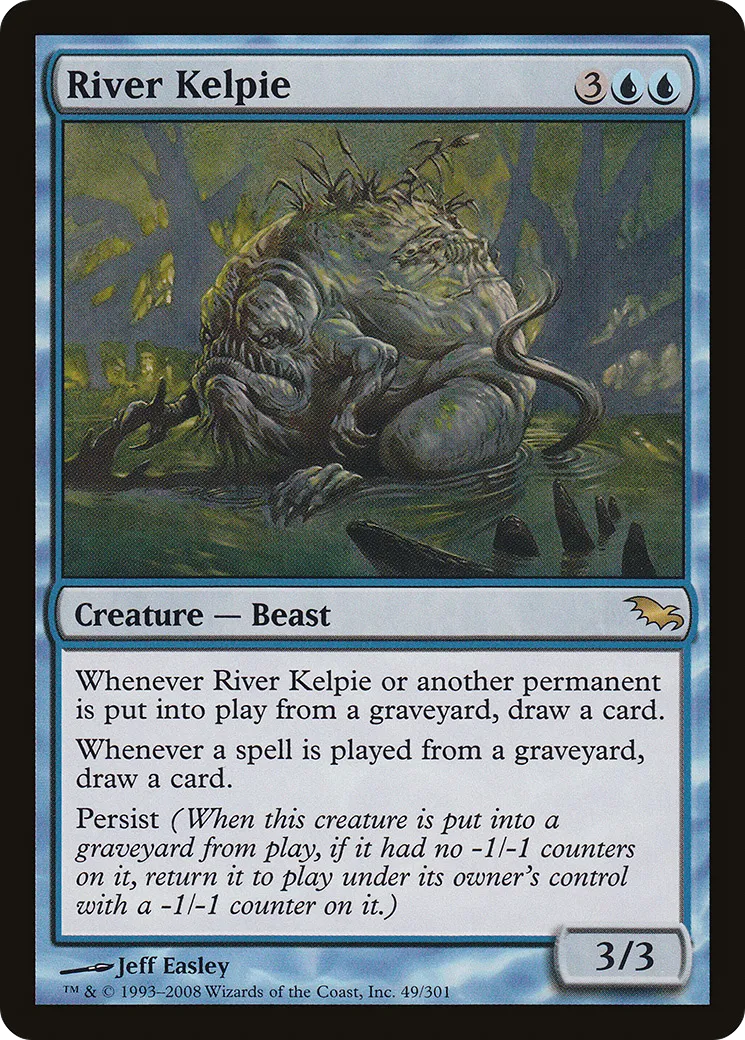 River Kelpie — Shadowmoor — Magic: The Gathering