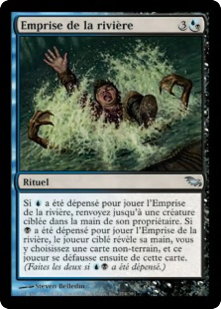 Emprise de la rivière — Shadowmoor — Magic: The Gathering