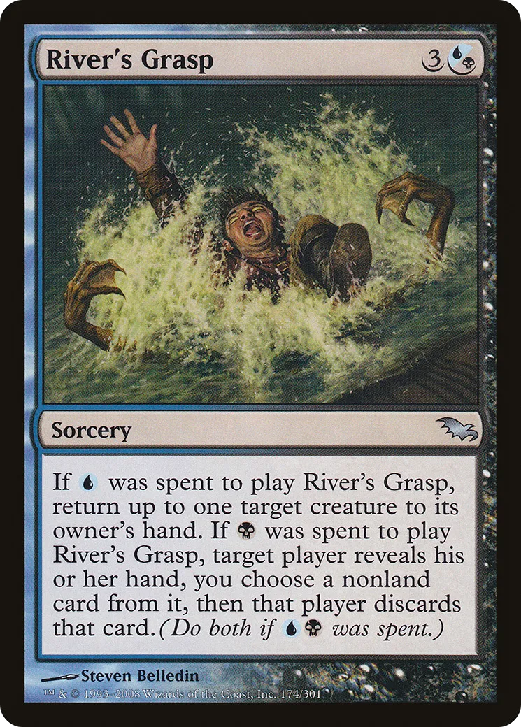 Emprise de la rivière — Shadowmoor — Magic: The Gathering