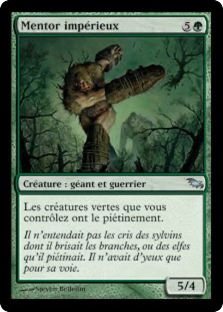 Mentor impérieux — Shadowmoor — Magic: The Gathering