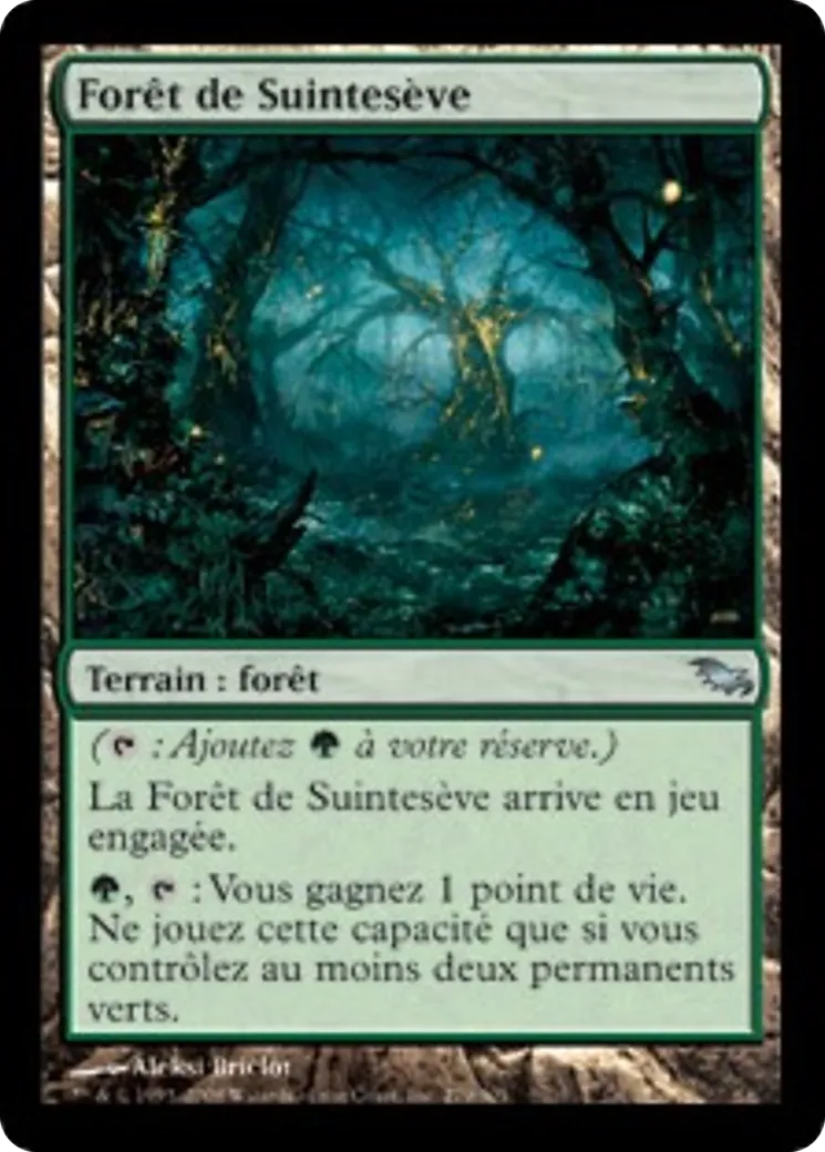 Forêt de Suintesève — Shadowmoor — Magic: The Gathering