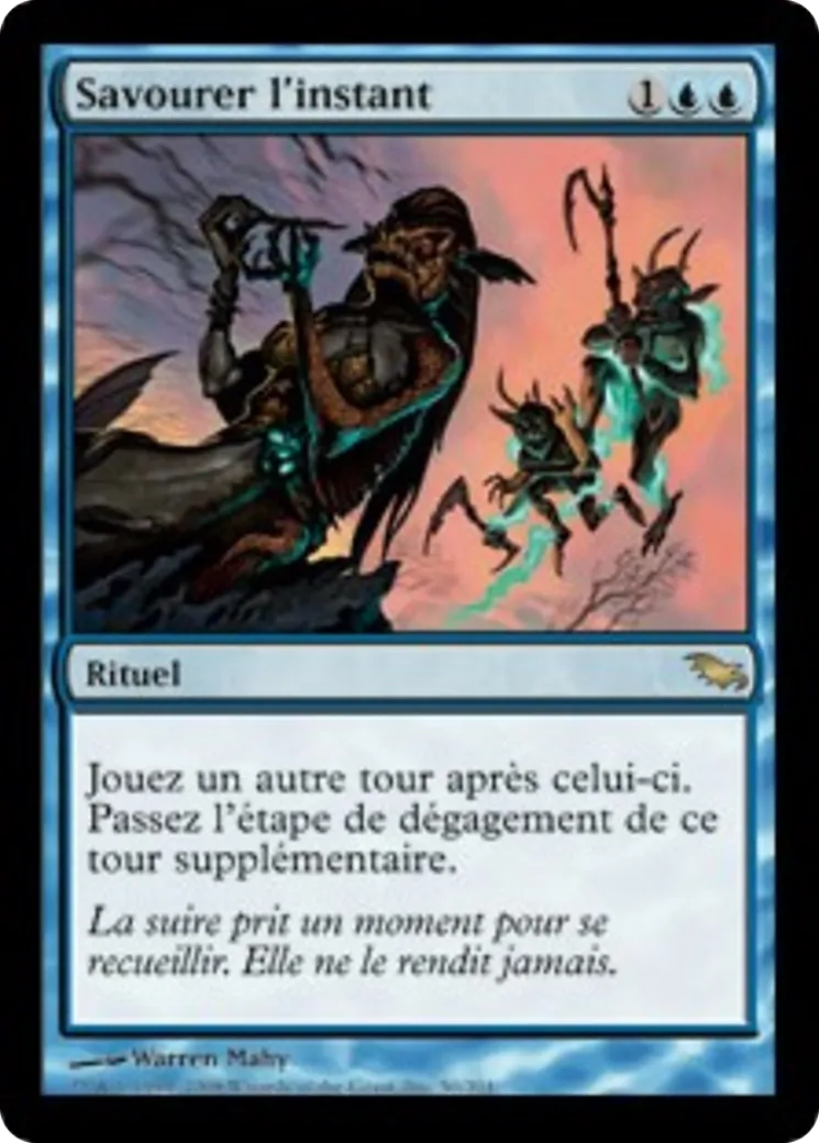 Savourer l'instant — Shadowmoor — Magic: The Gathering