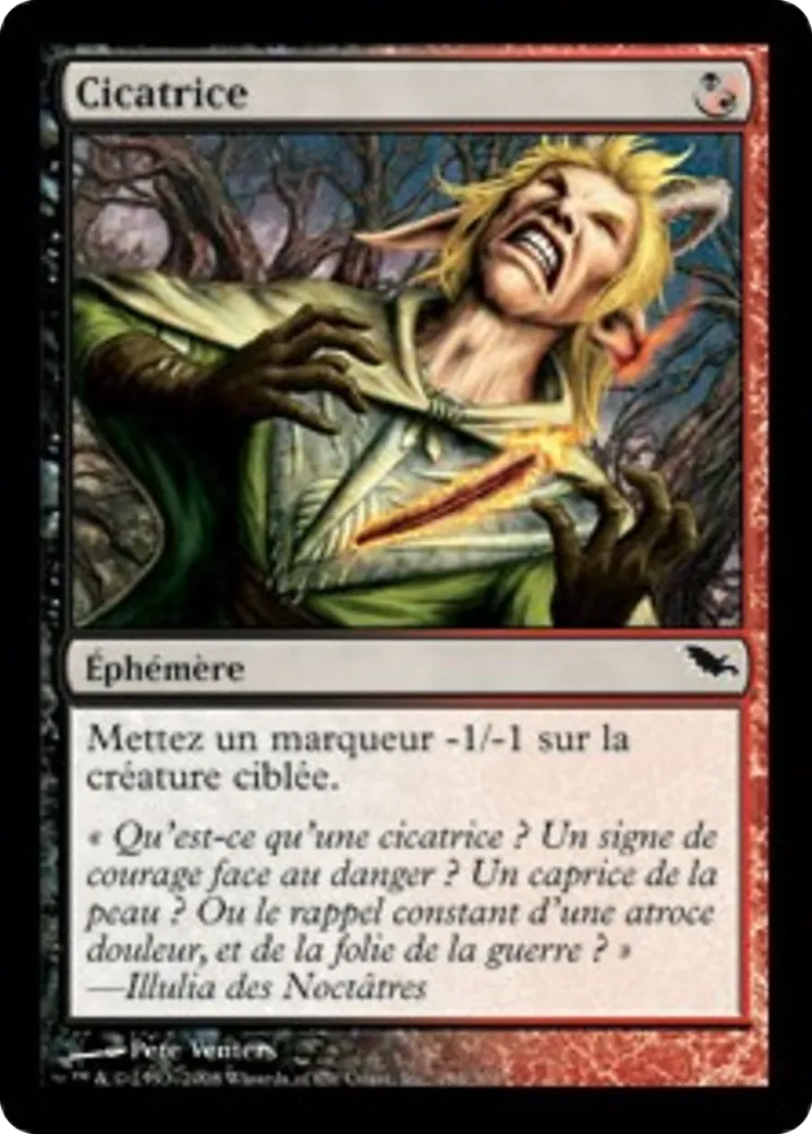 Cicatrice — Shadowmoor — Magic: The Gathering