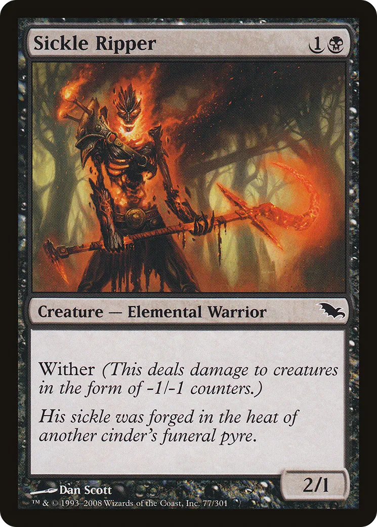 Éventreur à la faucille — Shadowmoor — Magic: The Gathering