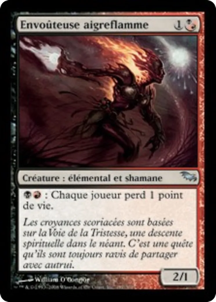 Envoûteuse aigreflamme — Shadowmoor — Magic: The Gathering