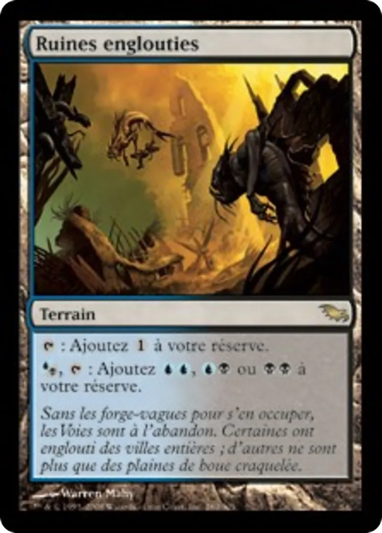 Ruines englouties — Shadowmoor — Magic: The Gathering