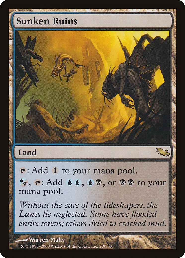 Ruines englouties — Shadowmoor — Magic: The Gathering