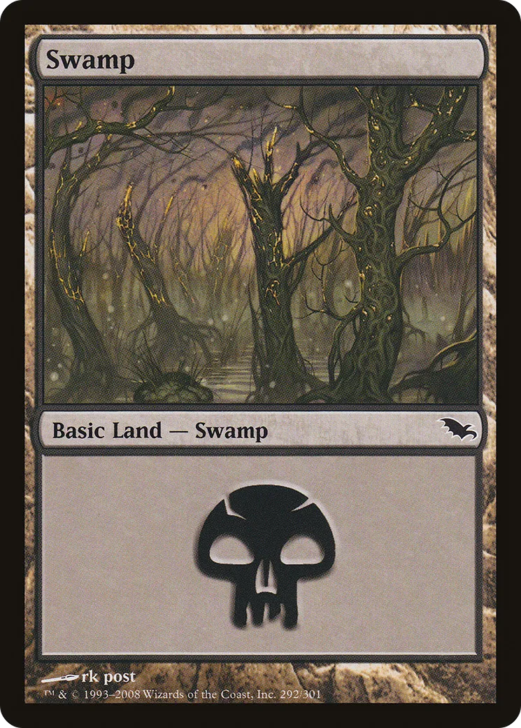 Swamp — Shadowmoor — Magic: The Gathering