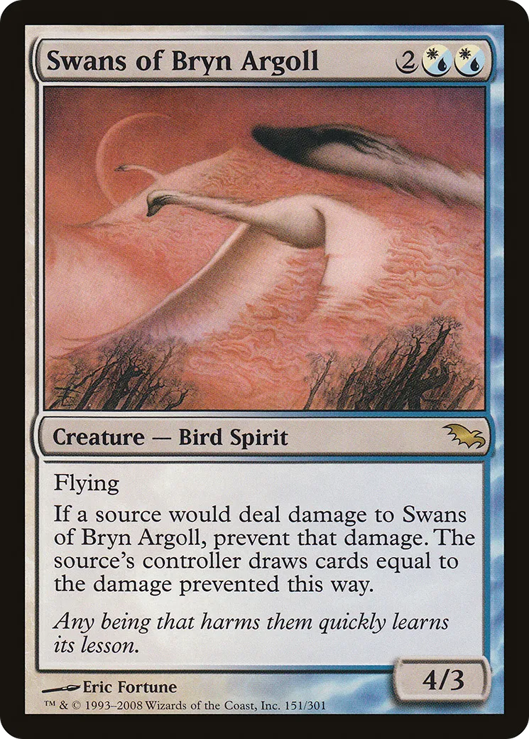 Cygnes de Bryn Argoll — Shadowmoor — Magic: The Gathering
