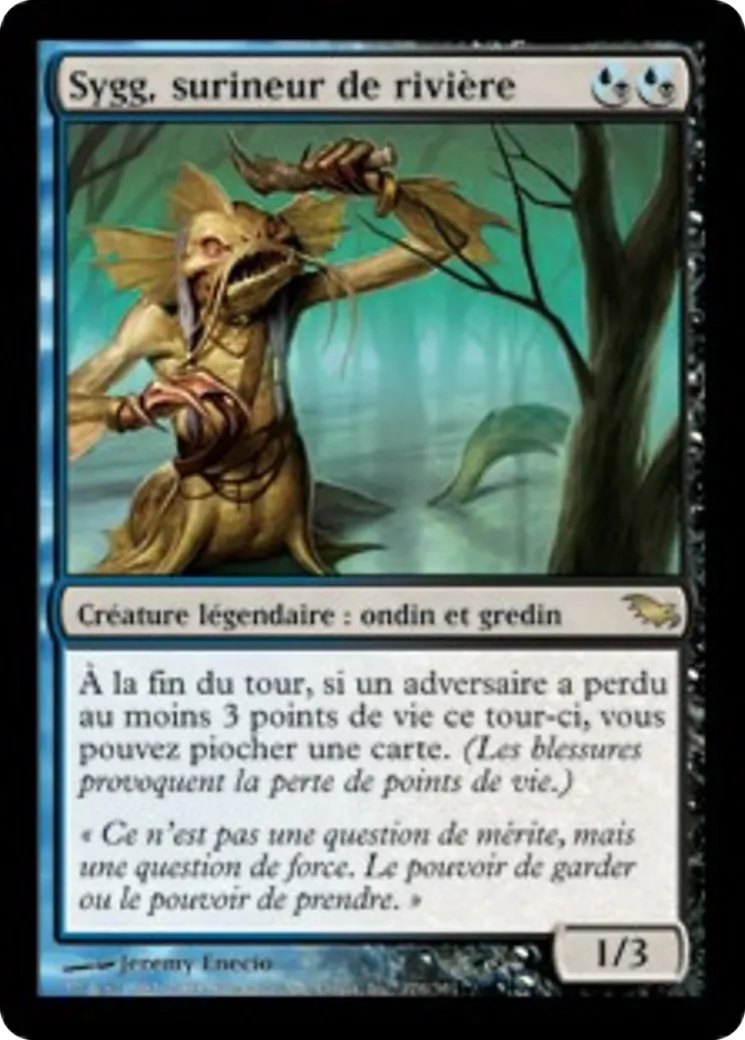 Sygg, surineur de rivière — Shadowmoor — Magic: The Gathering