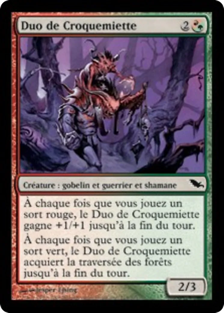 Duo de Croquemiette — Shadowmoor — Magic: The Gathering
