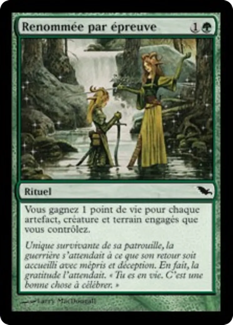 Renommée par épreuve — Shadowmoor — Magic: The Gathering