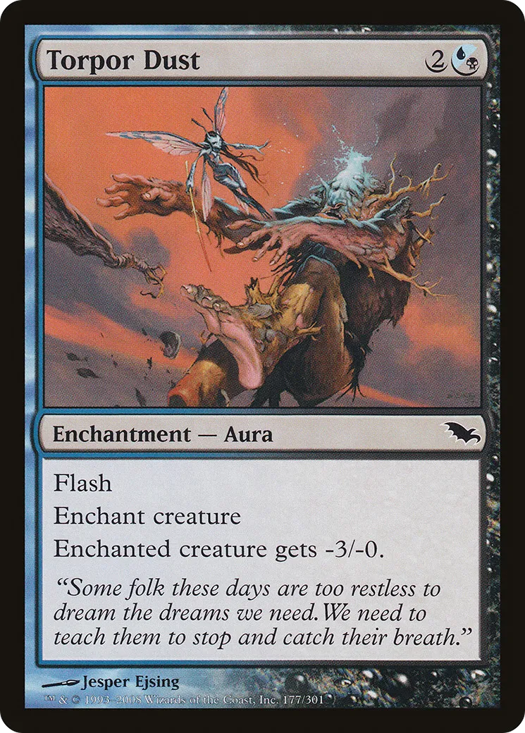 Torpor Dust — Shadowmoor — Magic: The Gathering