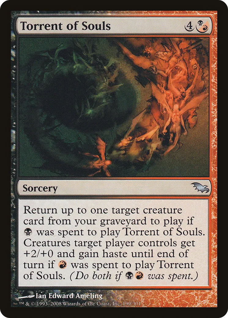Torrent of Souls — Shadowmoor — Magic: The Gathering