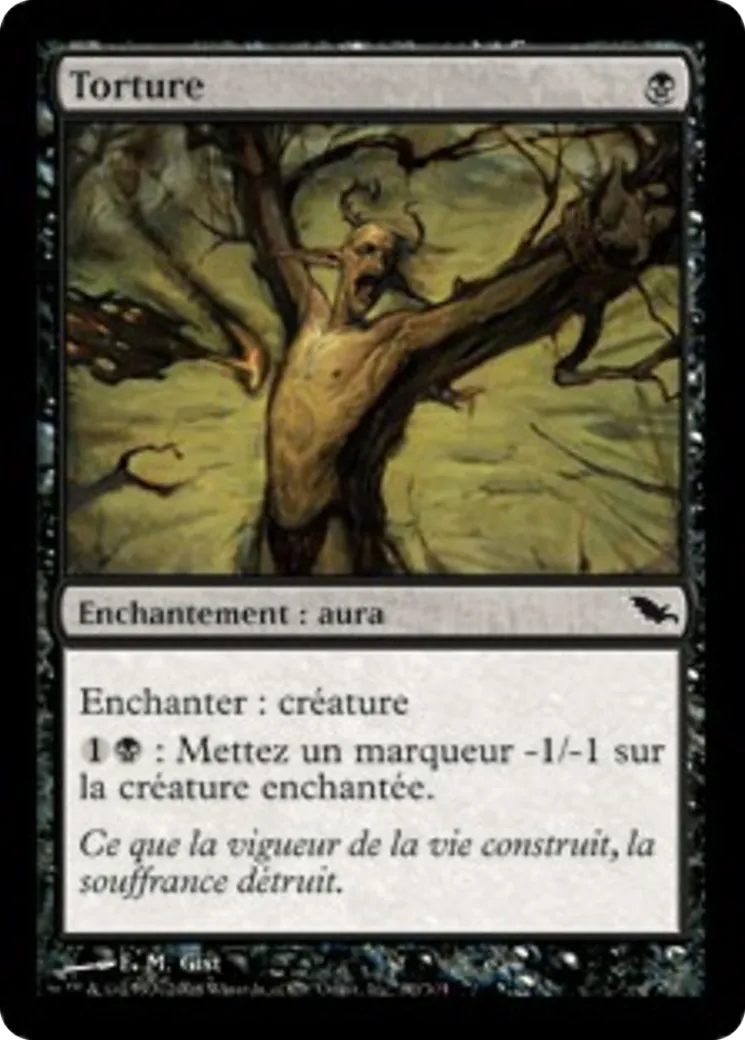 Torture — Shadowmoor — Magic: The Gathering