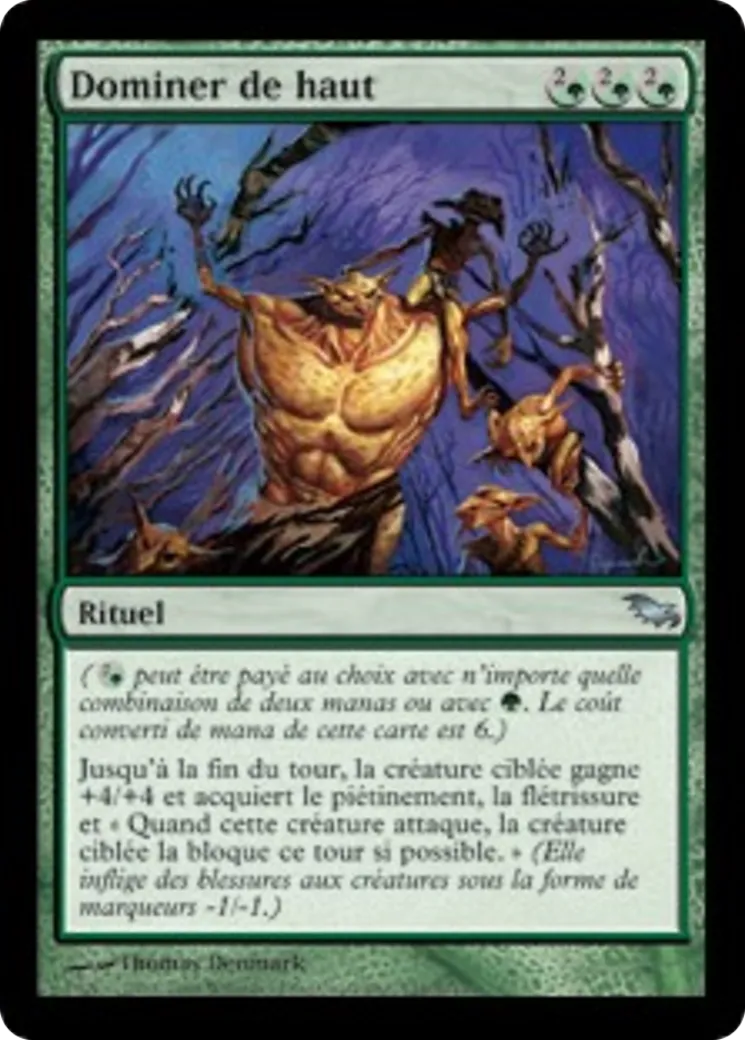 Dominer de haut — Shadowmoor — Magic: The Gathering