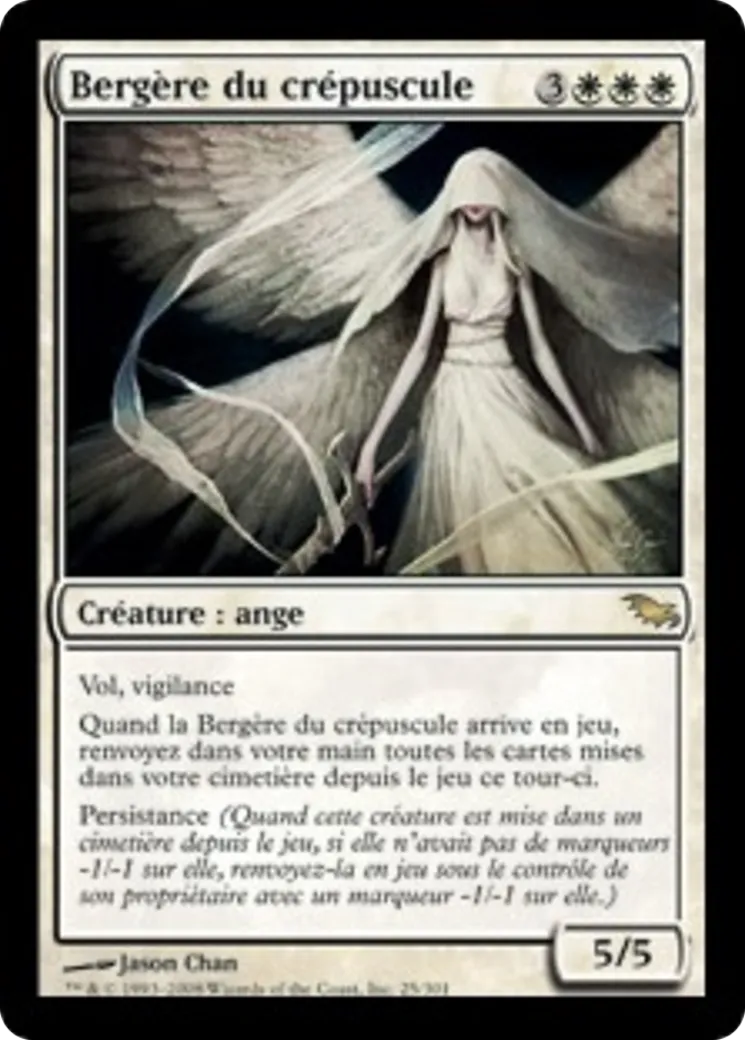 Bergère du crépuscule — Shadowmoor — Magic: The Gathering