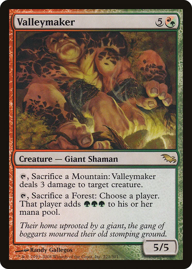 Valleymaker — Shadowmoor — Magic: The Gathering
