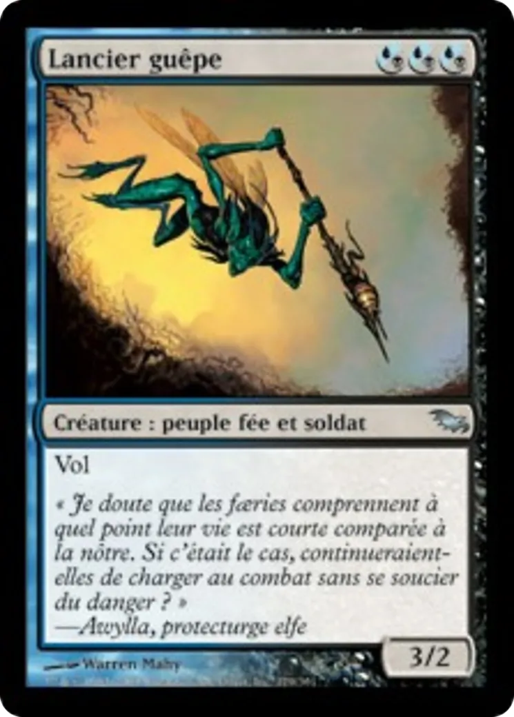 Lancier guêpe — Shadowmoor — Magic: The Gathering