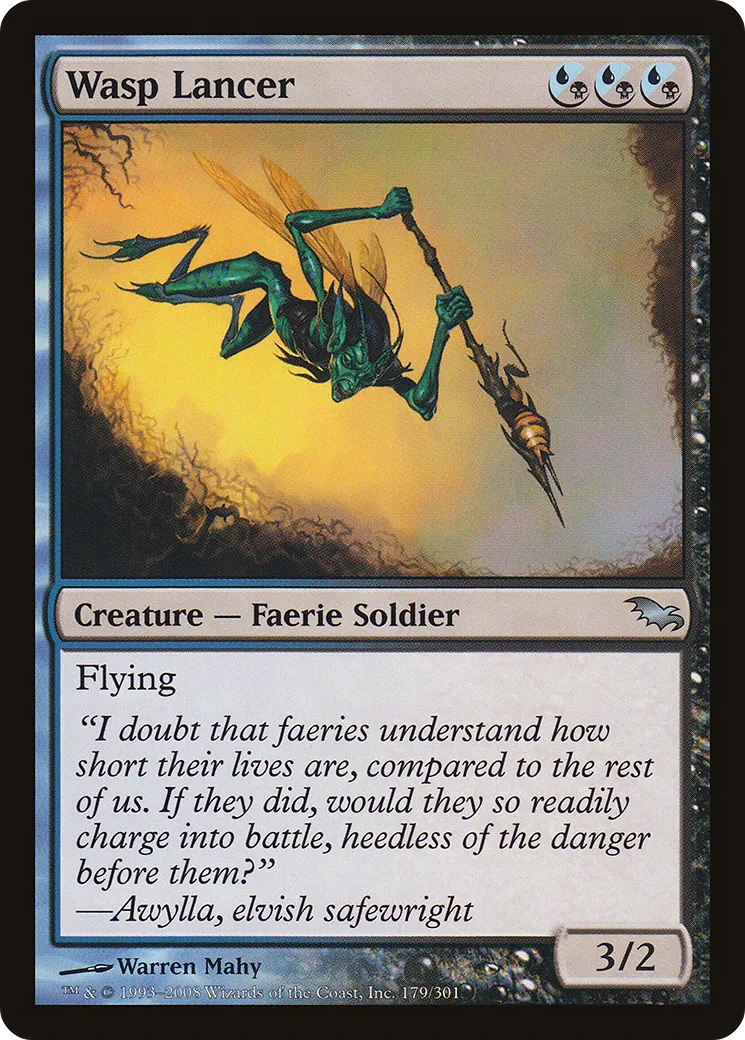 Wasp Lancer — Shadowmoor — Magic: The Gathering