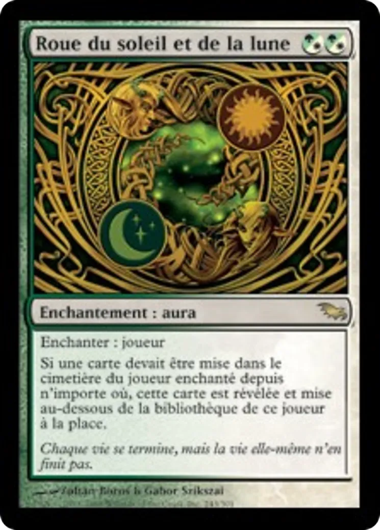 Roue du soleil et de la lune — Shadowmoor — Magic: The Gathering