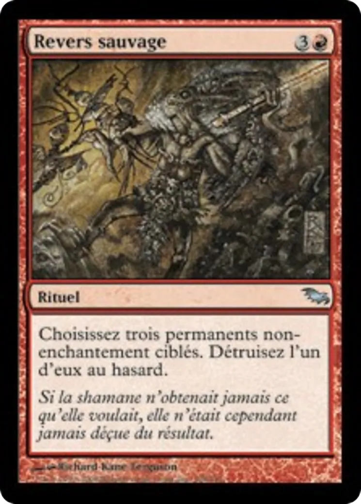 Revers sauvage — Shadowmoor — Magic: The Gathering