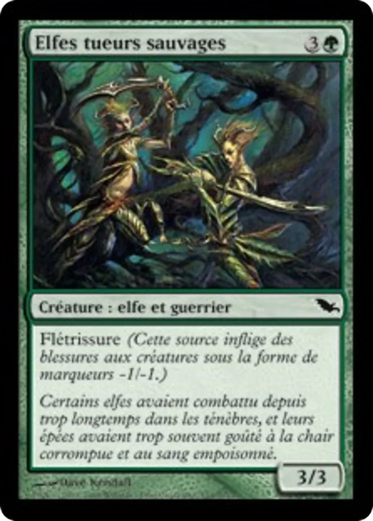 Elfes tueurs sauvages — Shadowmoor — Magic: The Gathering