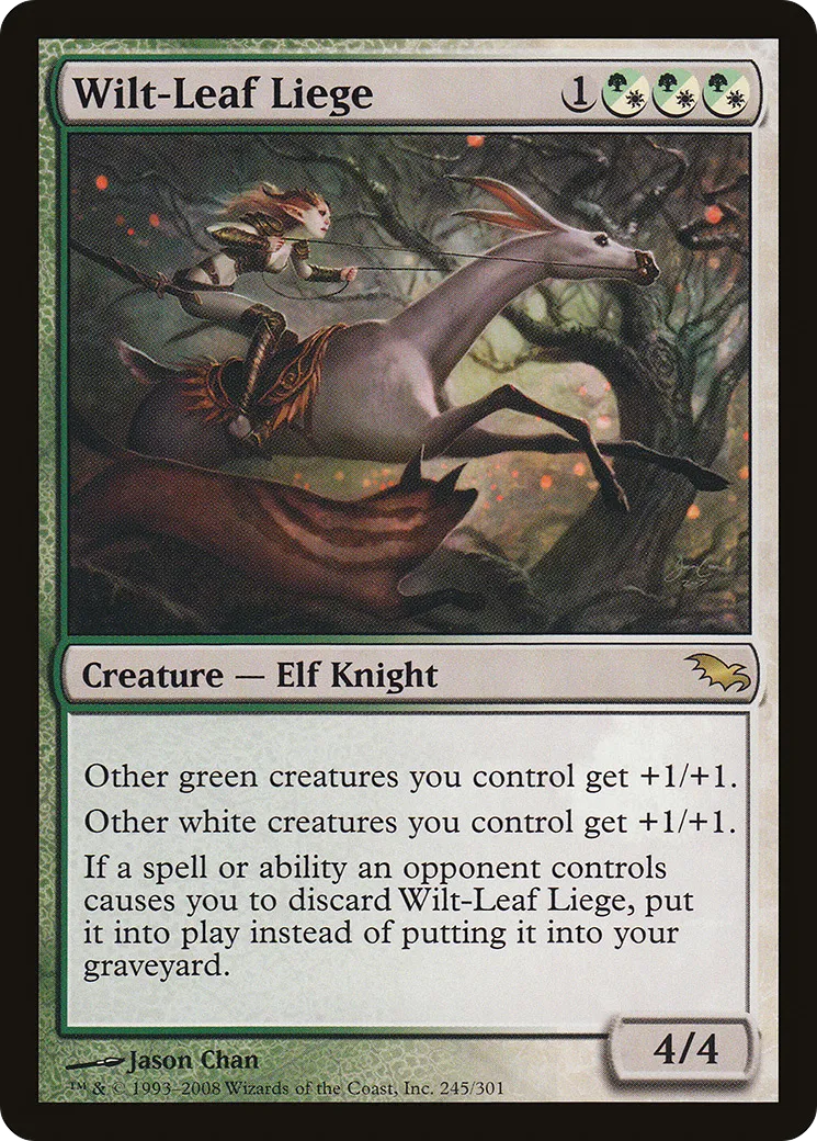 Noble féale de Feuilleterne — Shadowmoor — Magic: The Gathering