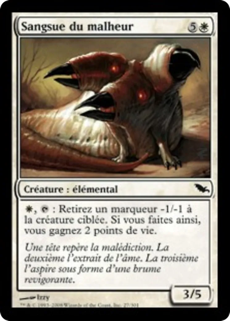 Sangsue du malheur — Shadowmoor — Magic: The Gathering