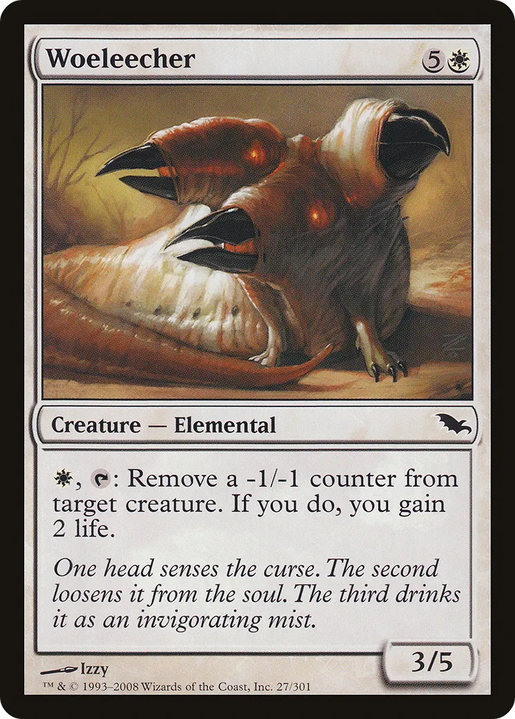 Sangsue du malheur — Shadowmoor — Magic: The Gathering
