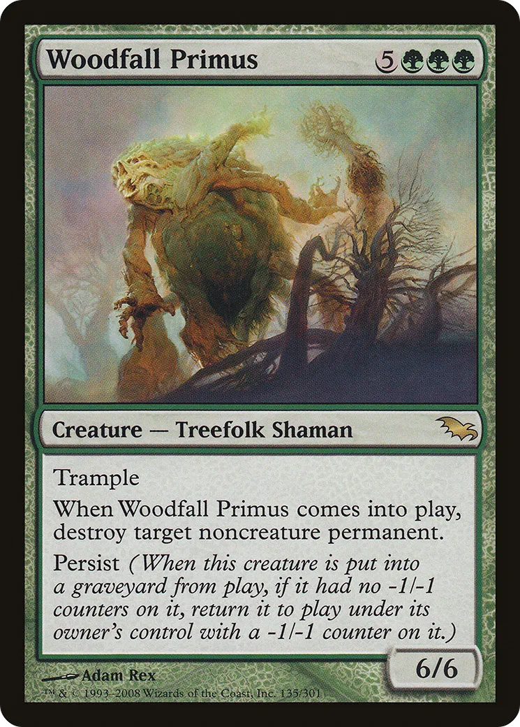 Woodfall Primus from Shadowmoor - Magic: The Gathering