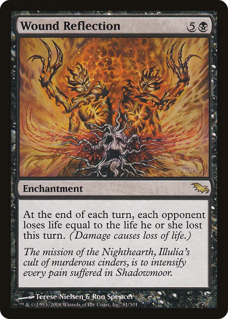 Wound Reflection — Shadowmoor — Magic: The Gathering