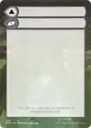 Product image for Double-Faced Substitute Card