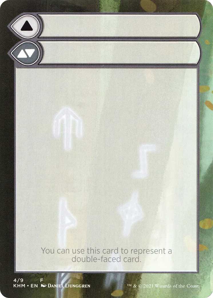 Double-Faced Substitute Card — Kaldheim Substitute Cards — Magic: The Gathering