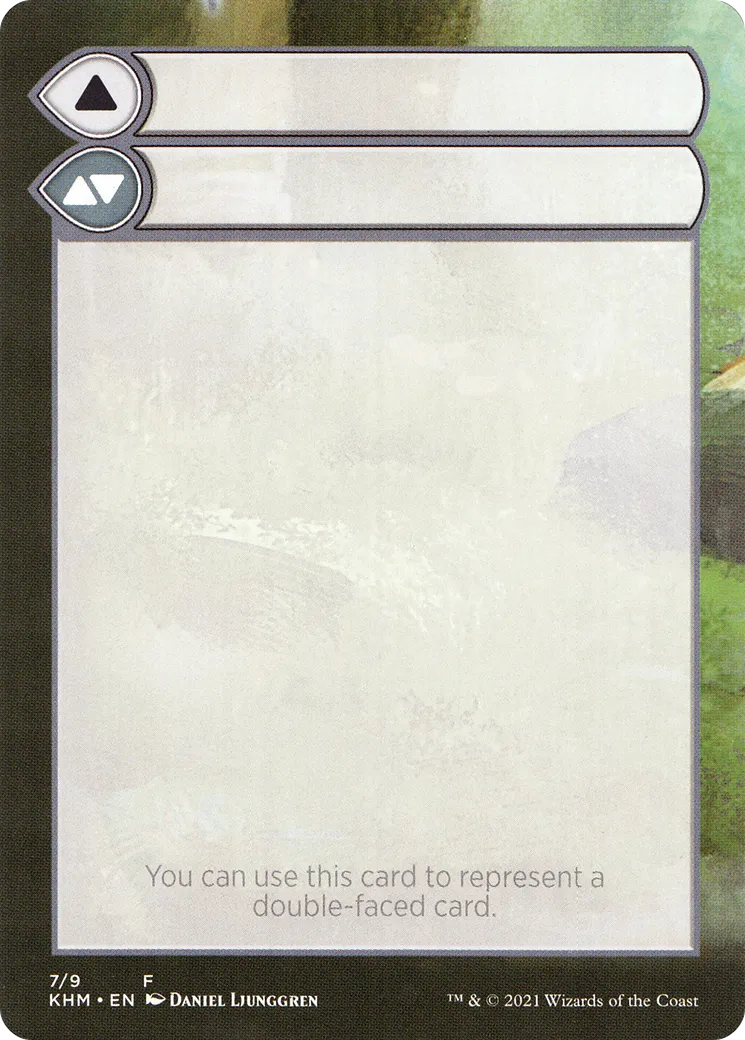 Double-Faced Substitute Card — Kaldheim Substitute Cards — Magic: The Gathering