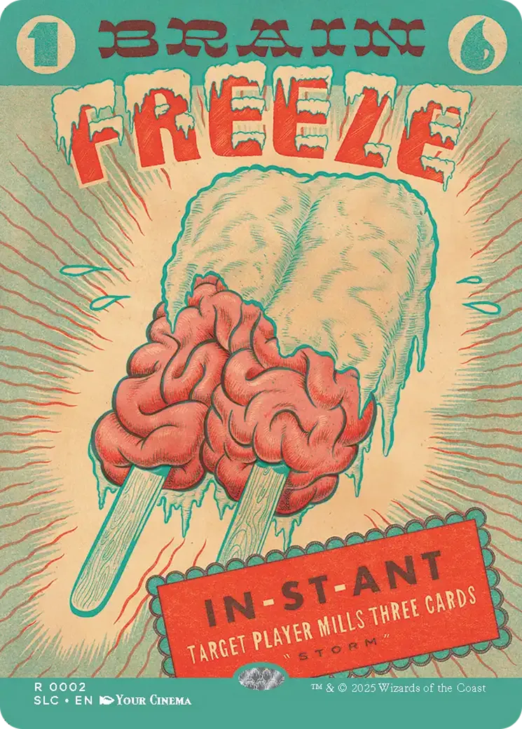 Brain Freeze — Secret Lair Countdown — Magic: The Gathering