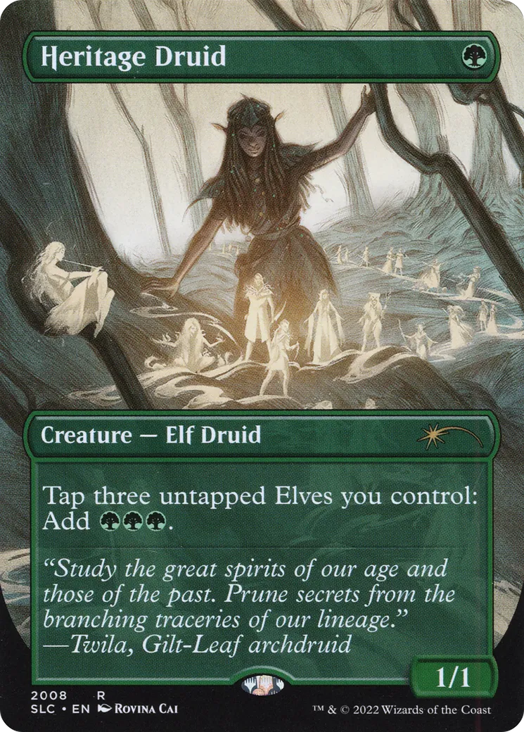 Heritage Druid — Secret Lair Countdown — Magic: The Gathering
