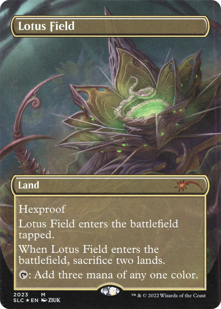 Champ de lotus — Secret Lair Countdown — Magic: The Gathering