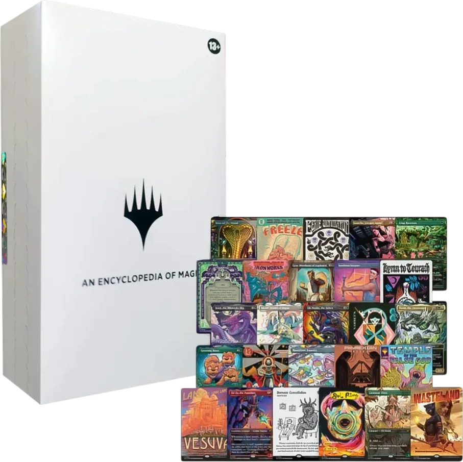 Secret Lair Countdown Kit: An Encyclopedia of Magic — Secret Lair Countdown — Magic: The Gathering