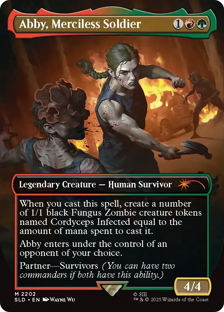 Abby, Merciless Soldier — Secret Lair Drop — Magic: The Gathering