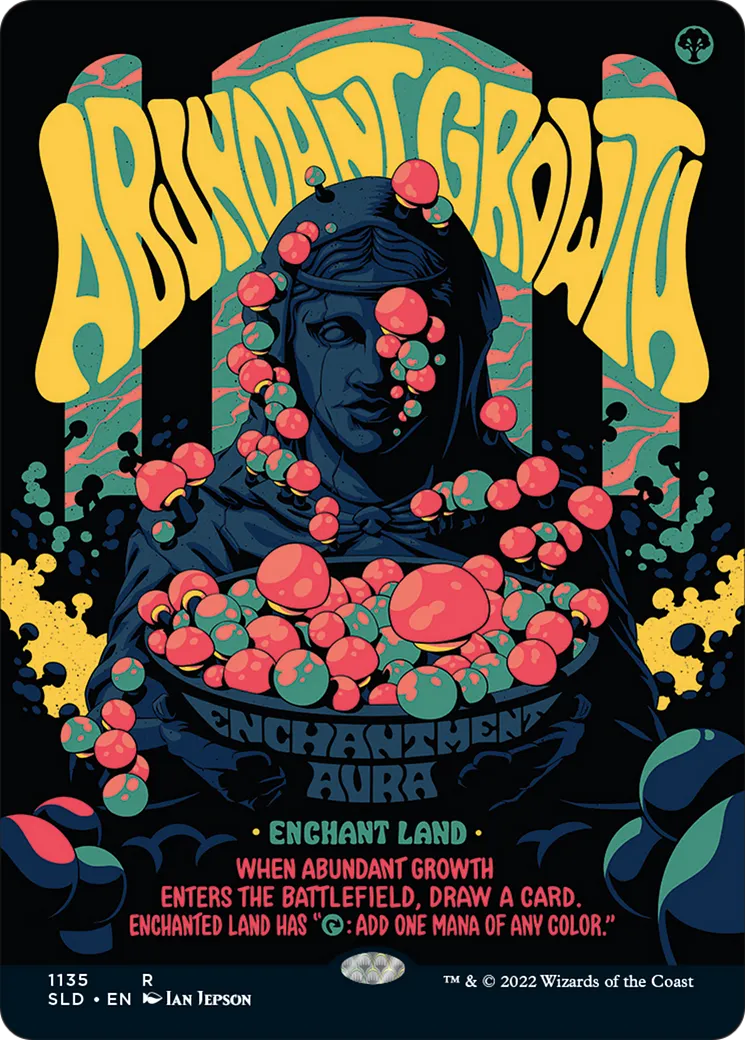 Abundant Growth — Secret Lair Drop — Magic: The Gathering