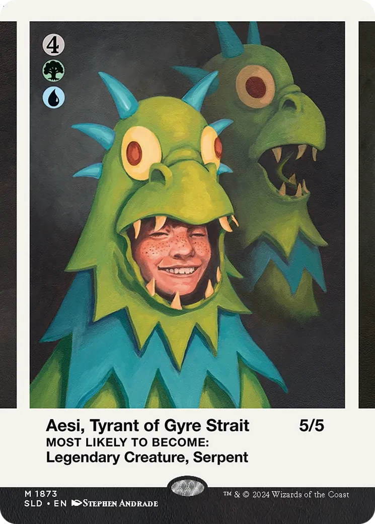 Aési, tyran du détroit de l'Épicycle — Secret Lair Drop — Magic: The Gathering