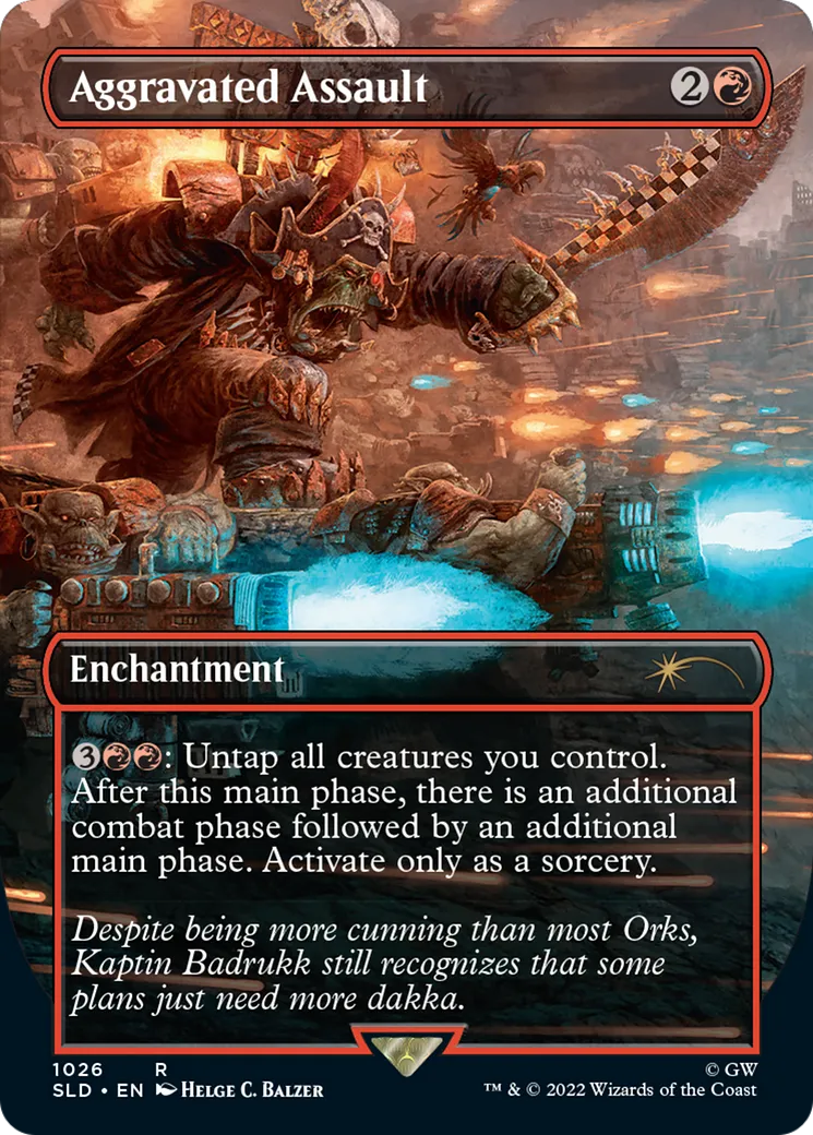 Aggravated Assault — Secret Lair Drop — Magic: The Gathering