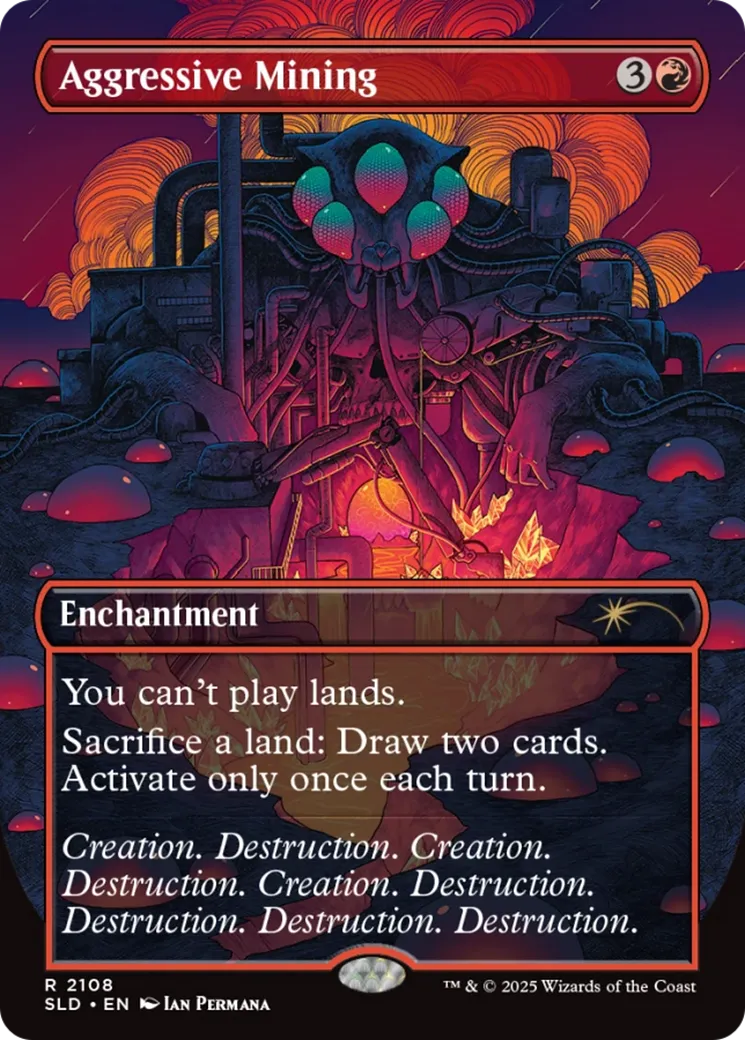 Minage agressif — Secret Lair Drop — Magic: The Gathering