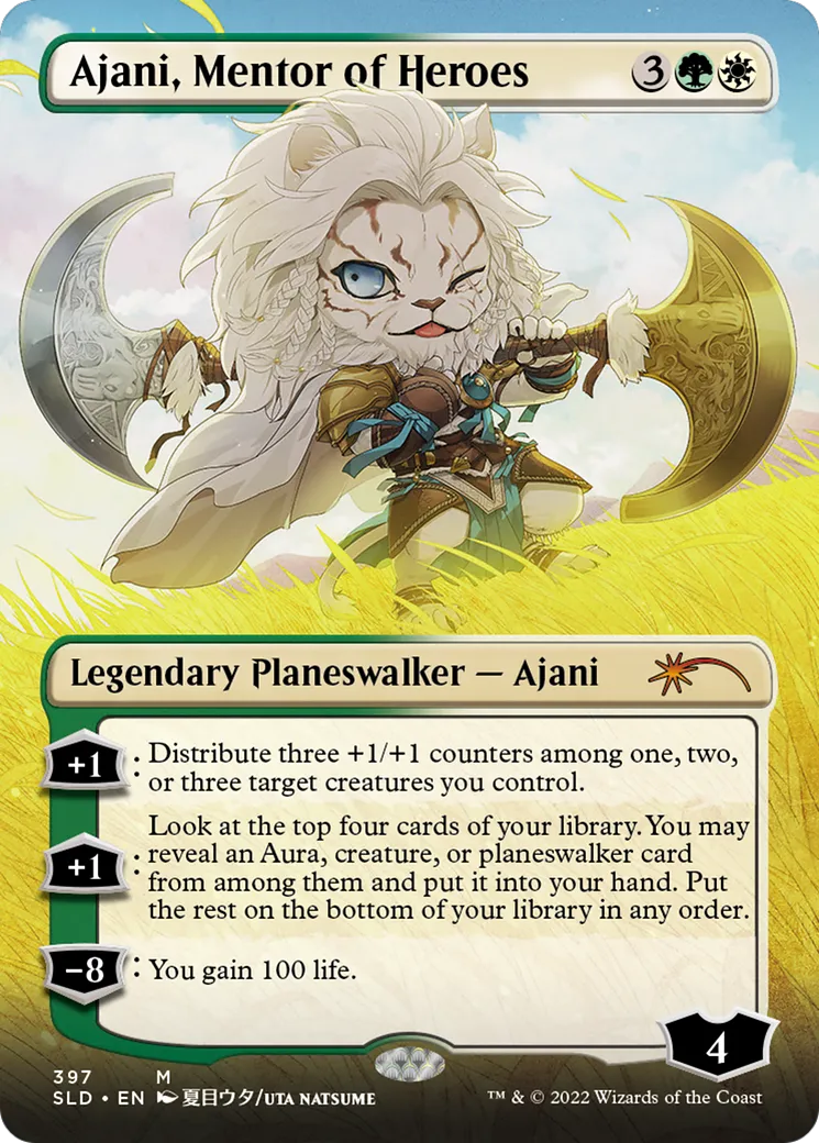 Ajani, Mentor of Heroes — Secret Lair Drop — Magic: The Gathering