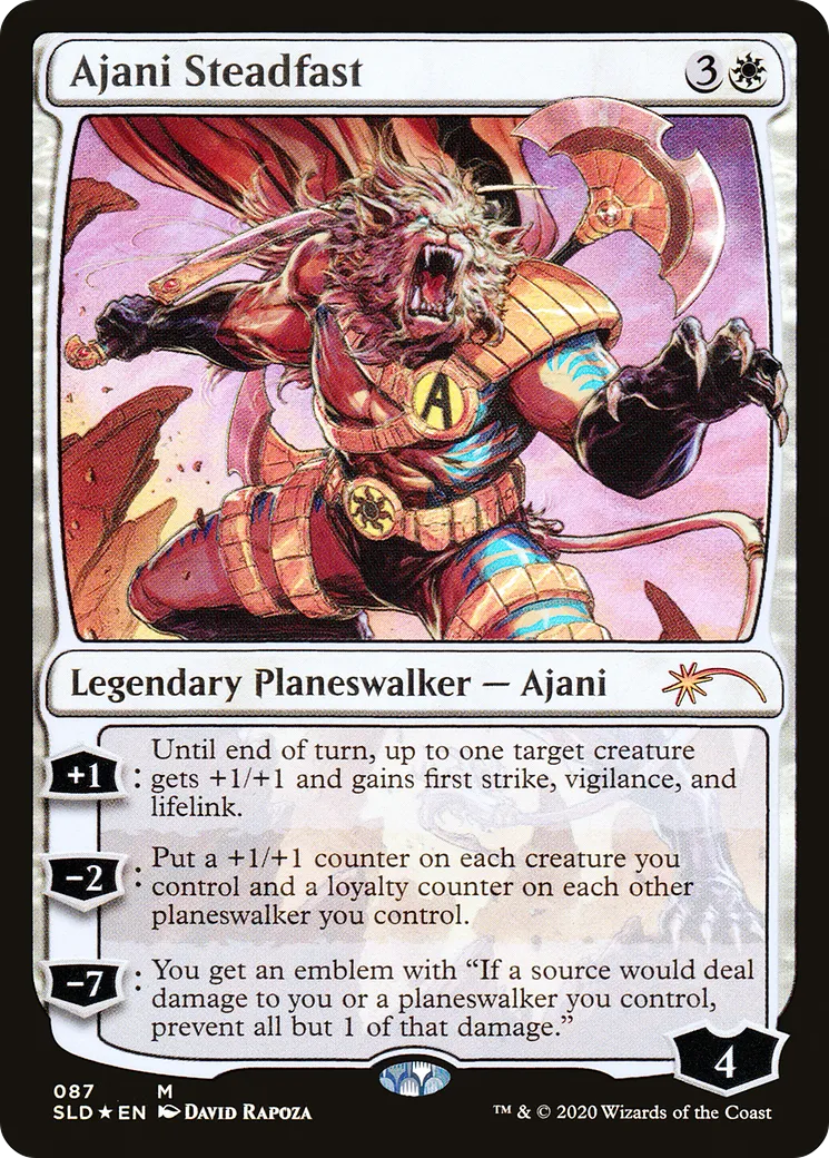 Ajani Steadfast — Secret Lair Drop — Magic: The Gathering