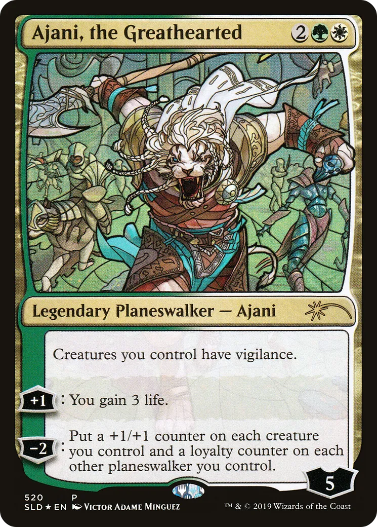 Ajani, the Greathearted — Secret Lair Drop — Magic: The Gathering